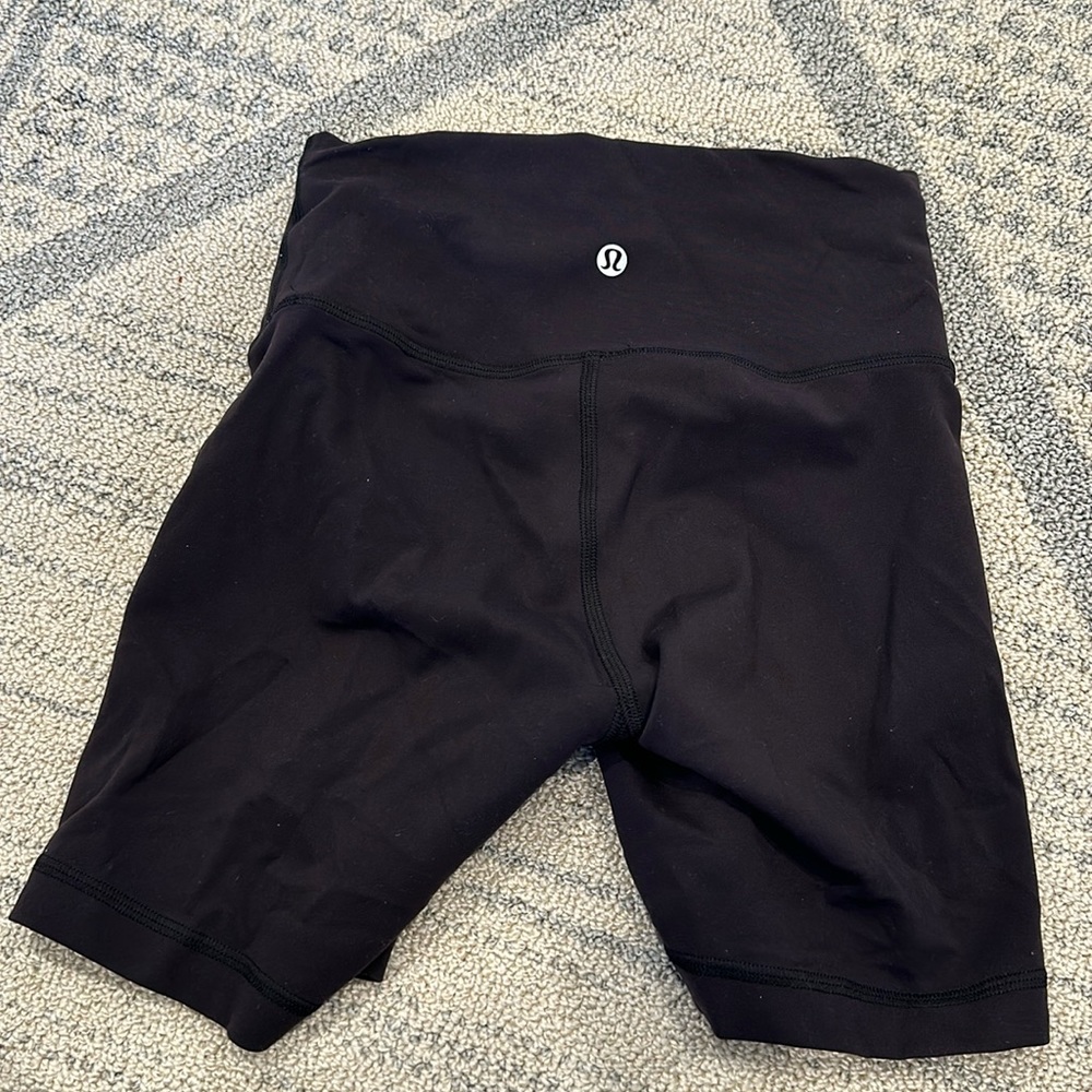 Lulu lemon high rise wunder train high rise shorts 6” insteam